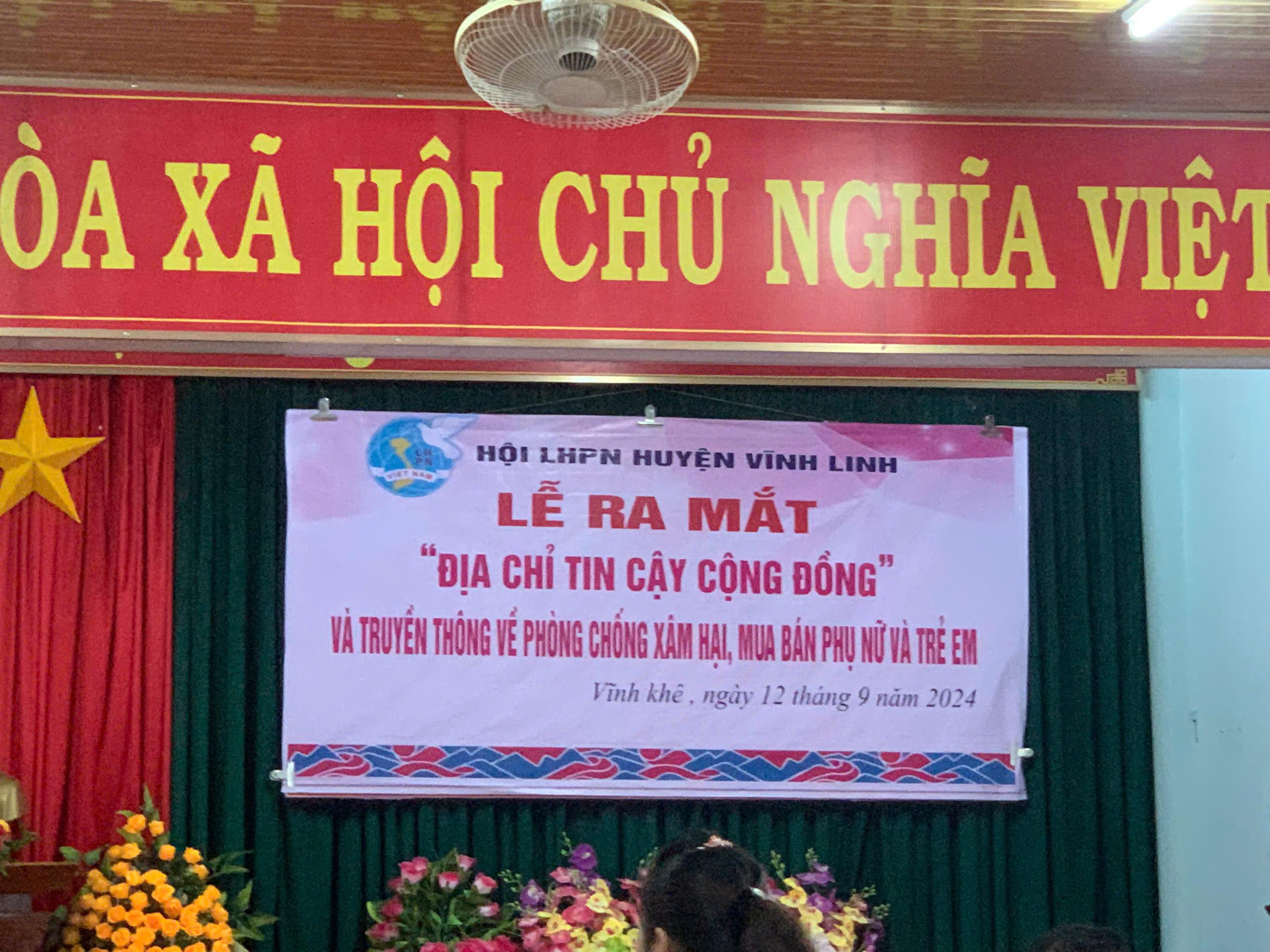 LỄ RA MẮT: “Địa chỉ tin cậy cộng đồng” và truyền thông về phòng chống xâm hại, mua bán phụ nữ và trẻ em.